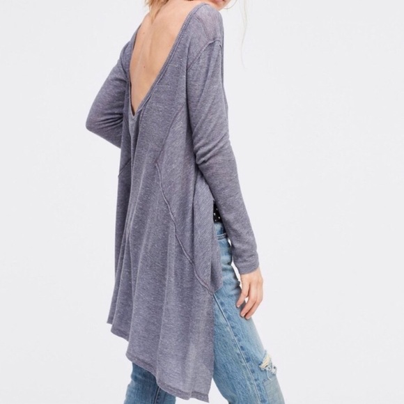 New FREE PEOPLE Plum Thermal HiLow SZ M - Picture 8 of 8